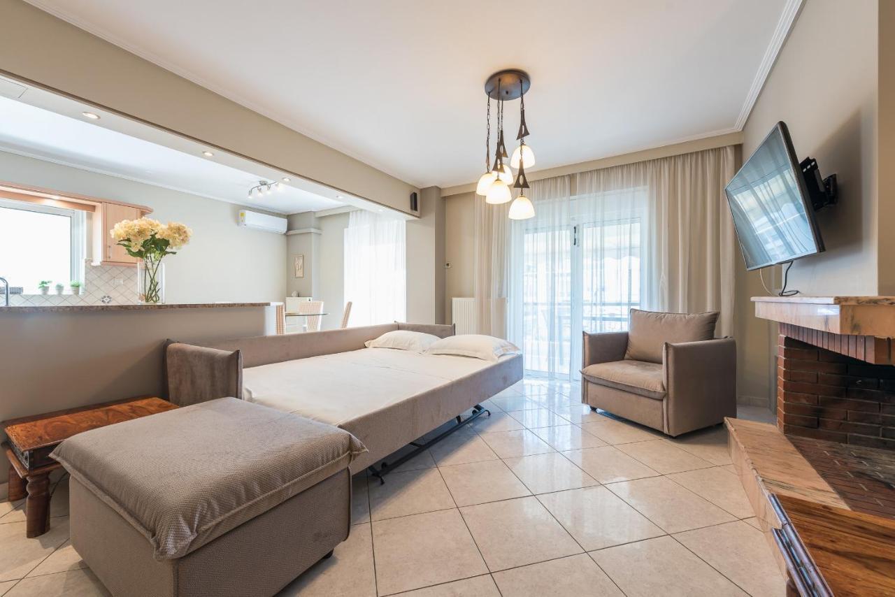 Luxury And Spacious Apt For 6 Guests Atenas Exterior foto