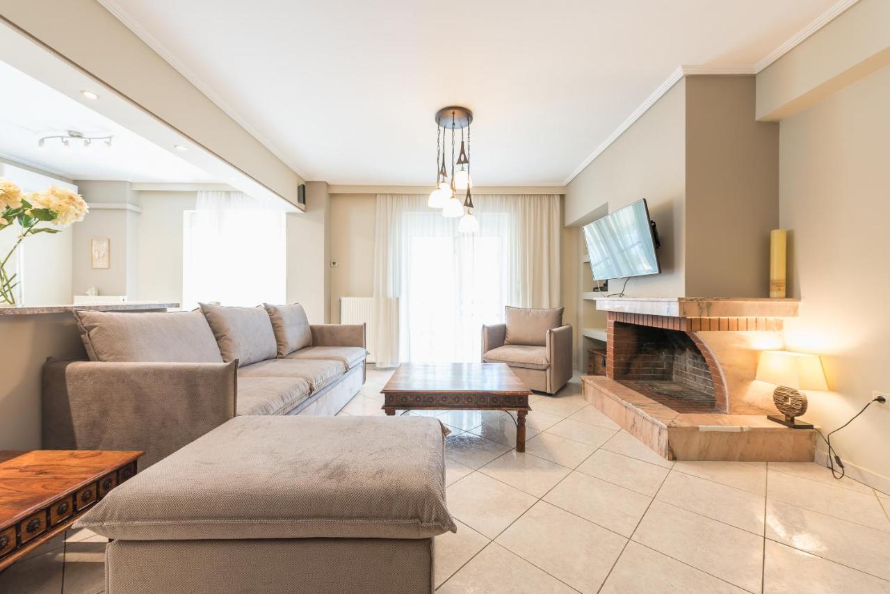 Luxury And Spacious Apt For 6 Guests Atenas Exterior foto