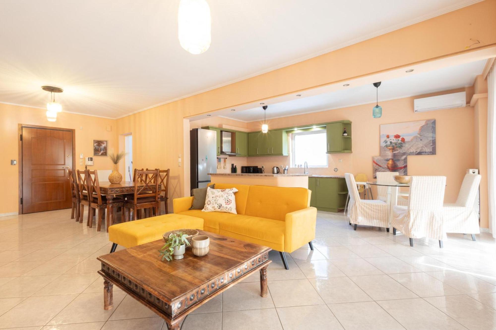 Luxury And Spacious Apt For 6 Guests Atenas Exterior foto